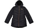 (取寄) アンダーアーマー キッズ ガールズ ウィロー パファー ジャケット (ビッグ キッズ) Under Armour Kids girls Under Armour Kids Willow Puffer Jacket (Big Kids) Black