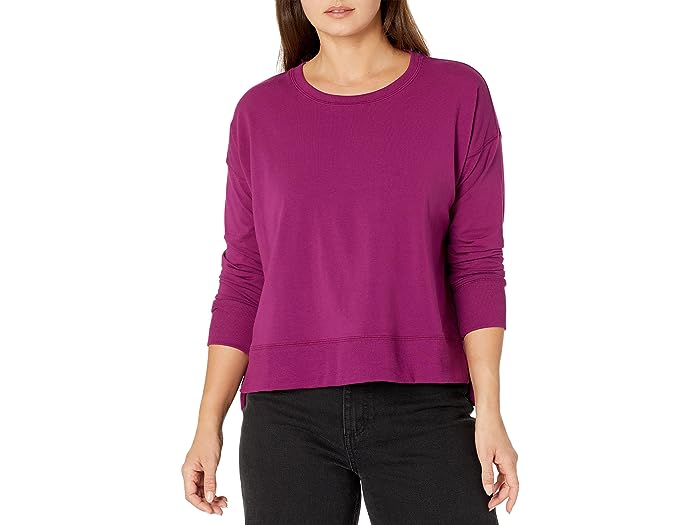 () AC[ tBbV[ fB[X seB[g N[ lbN gbv Eileen Fisher women Eileen Fisher Petite Crew Neck Top Raspberry