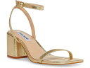 (取寄) スティーブマデン レディース オードリナ サンダル Steve Madden women Steve Madden Audrina Sandal Gold Leather