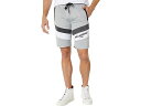 () J[ K[tFh p Y J[ubN V[c Karl Lagerfeld Paris men Karl Lagerfeld Paris Color-Block Shorts Grey/Black/White