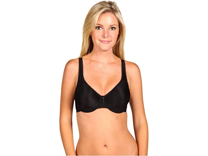 () R[ fB[X x[VbN r[eB t tBMA A_[C[ u 855192 Wacoal women Wacoal Basic Beauty Full Figure Underwire Bra 855192 Black