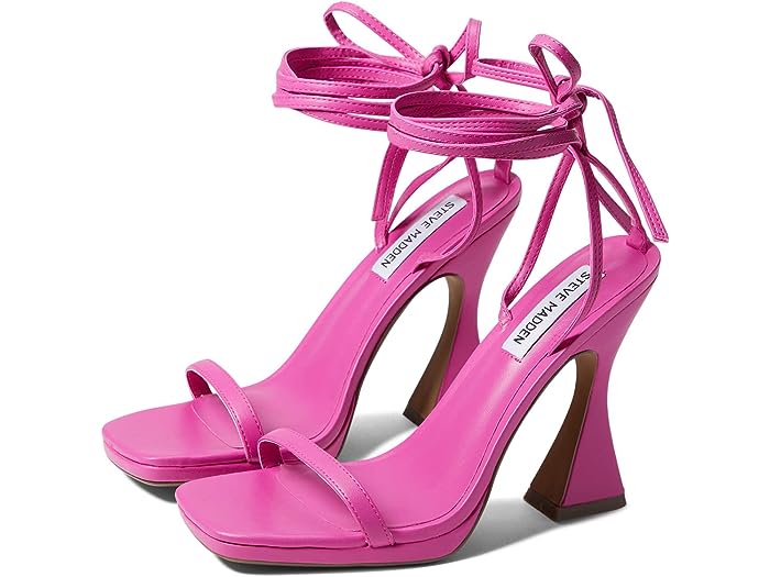 () ƥ֥ޥǥ ǥ եå ҡ  Steve Madden women Steve Madden Lafayette Heeled Sandal Fuchsia