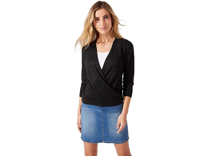 () ȥߡХϥ ǥ ǥ ͥ 졼 ǥ Tommy Bahama women Tommy Bahama Addison Linen Rayon Cardigan Black