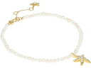 ケイトスペード ブレスレット (取寄) ケイトスペード レディース シー スター パール アンクレット ブレスレット Kate Spade New York women Kate Spade New York Sea Star Pearl Anklet Bracelet Clear Multi