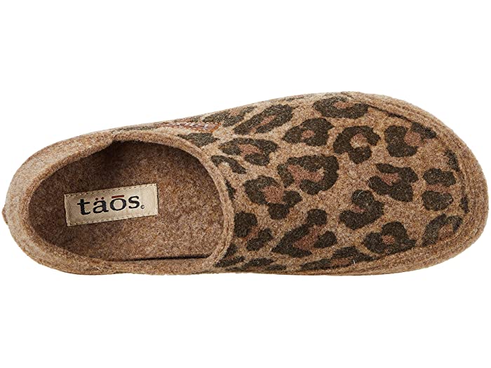 (取寄) タオス フットウェア レディース コンバータウール Taos Footwear women Convertawool Tan Leopard