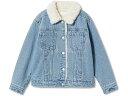 (取寄) マンゴ キッズ ガールズ リサ デニム ジャケット (ビッグ キッズ) MANGO Kids girls MANGO Kids Lisa Denim Jacket (Big Kids) Mid Denim