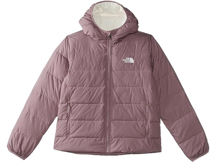 (取寄) ノースフェイス ダウンジャケット キッズ ガールズ リバーシブル ノース ダウン フーデット ジャケット The North Face Kids girls The North Face Kids Reversible North Down Hooded Jacket Fawn Grey