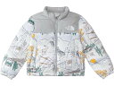 (取寄) ノースフェイス キッズ キッズ 1996 レトロ ヌプシ ダウンジャケット (トドラー) The North Face Kids kids The North Face Kids 1996 Retro Nuptse Jacket (Toddler) TNF White Like A Wolf Print