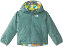 (取寄) ノースフェイス キッズ アウター リバーシブル ペリート パーカー ジャケット (インファント) The North Face Kids Reversible Perrito Hooded Jacket Dark Sage