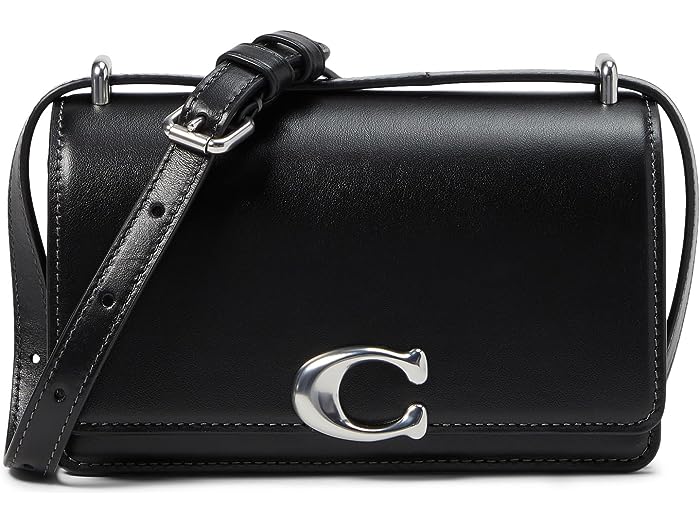 (取寄) コーチ レディース ラグゼ リファインド カーフ レザー バンディット ショルダーバッグ ブランド COACH women Luxe Refined Calf Leather Bandit Crossbody Black