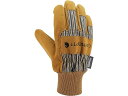 (取寄) カーハート メンズ メンズ インサレーテッド スエード ワーク グローブ ウィズ ニット カフ Carhartt men Carhartt Men's Insulated Suede Work Glove with Knit Cuff Brown