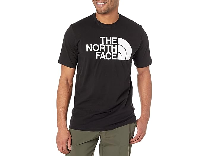 (取寄) ノースフェイス メンズ ショートスリーブ 半袖 ハーフ ドーム Tシャツ The North Face Men Short Sleeve Half Dome T-Shirt TNF Black/TNF White 1