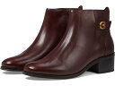 コールハーン レザースニーカー レディース (取寄) コールハーン レディース ホリス バックル ブーティ Cole Haan women Cole Haan Holis Buckle Bootie Bloodstone Leather