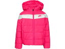 (取寄) ナイキ キッズ ガールズ スポーツウェア フューチュラ パファー ジャケット (リトル キッズ) Nike Kids girls Nike Kids Sportswear Futura Puffer Jacket (Little Kids) Hyper Pink