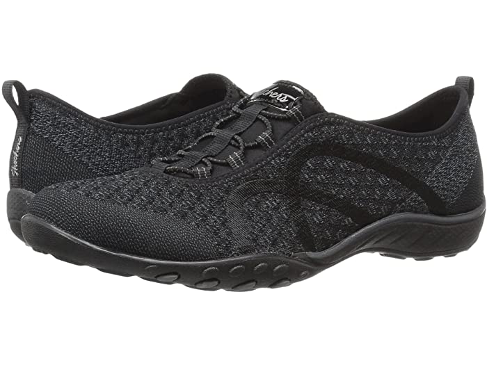 (取寄) スケッチャーズ スニーカー レディース ブリーズ-イージー - フォーチュンニット SKECHERS women Breathe-Easy - Fortuneknit Black