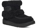 (取寄) アグ キッズ ガールズ ウルトラ ミニ フラフ (リトル キッド/ビッグ キッド) UGG Kids girls UGG Kids Ultra Mini Fluff (Little Kid/Big Kid) Black