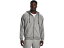 () ޡ  饤Х ե꡼ ե른å ѡ Under Armour men Rival Fleece Full Zip Hoodie Castlerock Light Heather/White