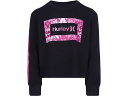 () n[[ LbY K[Y t` e[ N[ lbN gbv (g LbY) Hurley Kids girls Hurley Kids French Terry Crew Neck Top (Little Kids) Black