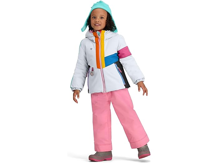 () Хޥ䡼 å 륺 ӥ 㥱å (ȥɥ顼/ȥ å/ӥå å) Obermeyer Kids girls Obermeyer Kids Livia Jacket (Toddler/Little Kids/Big Kids) White