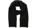 (取寄) ケイトスペード レディース ボウ ニット スカーフ Kate Spade New York women Kate Spade New York Bow Knit Scarf Black