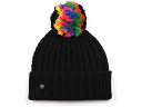 (取寄) ケイトスペード レディース マーブル ケーブル ビーニー Kate Spade New York women Kate Spade New York Marble Cable Beanie Black