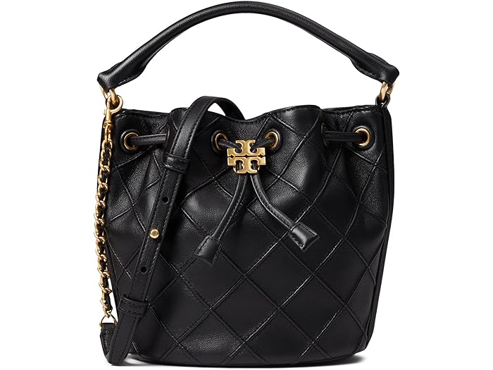 () g[o[` fB[X t~O \tg oPbg obO Tory Burch women Tory Burch Fleming Soft Bucket Bag Black