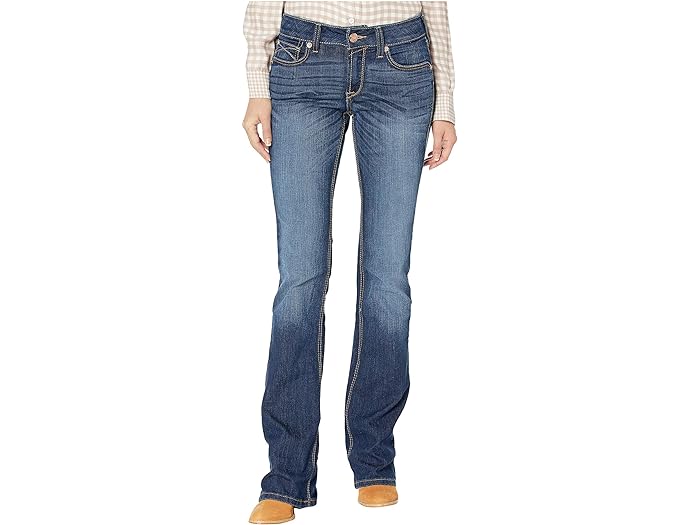 (取寄) アリアット レディース リアル ブーツカット ローズ ジーンズ イン リタ Ariat women R.E.A.L. Bootcut Rosa Jeans in Lita Lita