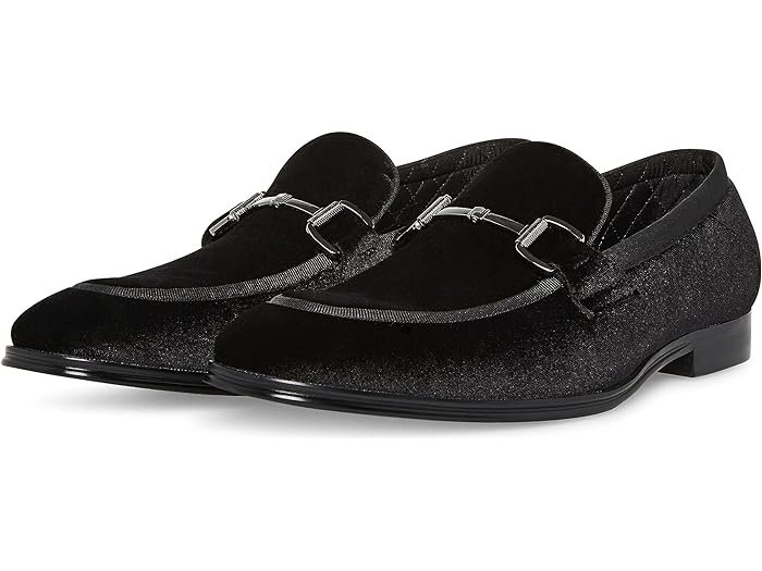 () XeB[u}f Y A[ Steve Madden men Steve Madden Aahron Black/Silver