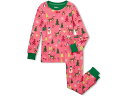 (取寄) ハットレイ キッズ ガールズ クリスマス モーニング コットン パジャマ セット (トドラー/リトル キッズ/ビッグ キッズ) Hatley Kids girls Hatley Kids Christmas Morning Cotton Pajama Set (Toddler/Little Kids/Big Kids) Pink