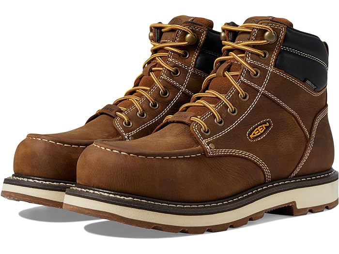 (取寄) キーン ユーティリティ メンズ シンシナティ 90 ディグリー 6 ウォータープルーフ KEEN Utility men KEEN Utility Cincinnati 90 Degree 6" Waterproof Belgian/Sandshell