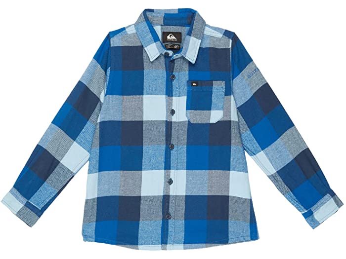 (取寄) クイック シルバー キッズ ボーイズ フランネル (ビッグ キッズ) Quiksilver Kids boys Motherfly Flannel (Big Kids) Airy Blue Motherfly