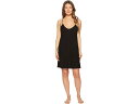 (取寄) スキン レディース ピマ コットン セクシー スリップ Skin women Pima Cotton Sexy Slip Black