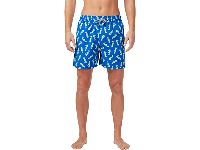 (取寄) トム&テディ メンズ シーホース スイム トランクス Tom & Teddy men Seahorse Swim Trunks Navy/Pale Green