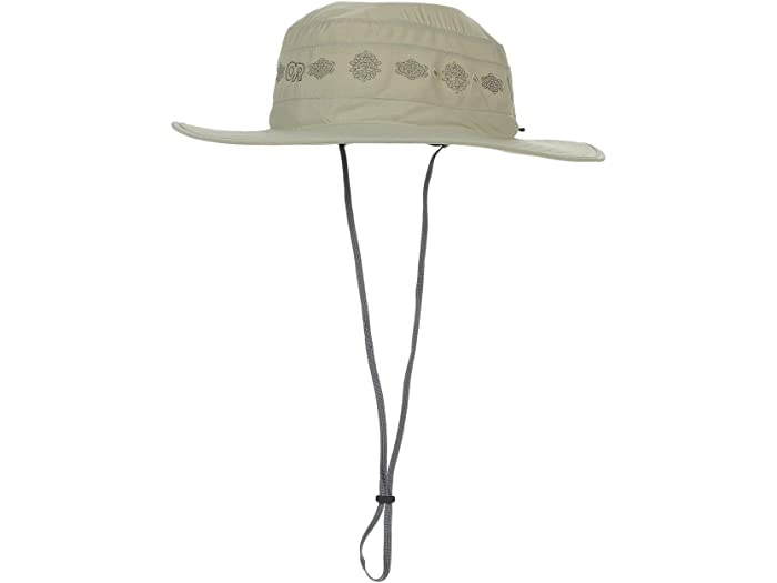 () AEghA T[` fB[X \[[ [[ T nbg Xq Outdoor Research women Solar Roller Sun Hat Khaki/Rice Embroidery