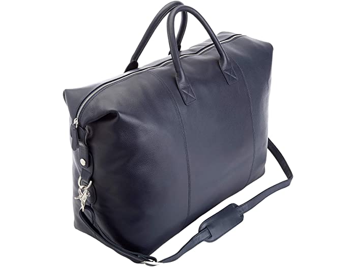 (取寄) ロイス ニュー ヨーク メンズ レザー ダッフル バッグ ROYCE New York men Leather Duffel Bag Navy Blue