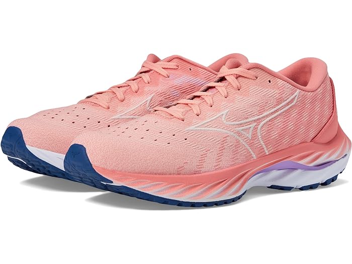 (取寄) ミズノ レディース ウェーブ インスパイア 19 SSW Mizuno women Wave Inspire 19 SSW Peach Bud/Vaporous Grey
