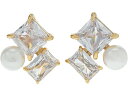 () PCgXy[h fB[X rNgA NX^ X^bY Kate Spade New York women Kate Spade New York Victoria Cluster Studs Clear/Gold