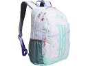 (取寄) アディダス キッズ バック トゥ スクール クリエーター バックパック (リトル キッズ/ビッグ キッズ) adidas kids adidas Back To School Creator Backpack (Little Kids/Big Kids) Icon Brand Love White/Flash Aqua Blue/Light Purple