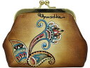 () AkVJ fB[X 1 NXv |[` EBY L[ 1 Anuschka women Anuschka 1117 Clasp Pouch with Key Fobs Elephant Mandala