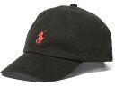 (取寄) ラルフローレン キッズ ボーイズ コットン チノ ベースボール キャップ (トドラー) Polo Ralph Lauren Kids boys Polo Ralph Lauren Kids Cotton Chino Baseball Cap (Toddler) Black