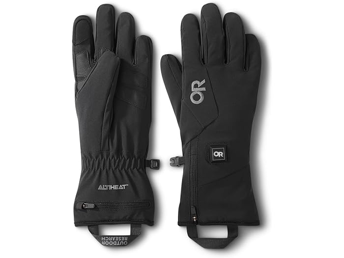 () ȥɥ ꥵ ǥ 奢å ҡƥå եȥ  Outdoor Research women Outdoor Research Sureshot Heated Softshell Gloves Black