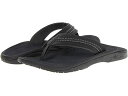 (取寄) オルカイ メンズ ホクア OluKai men Hokua Black/Dark Shadow