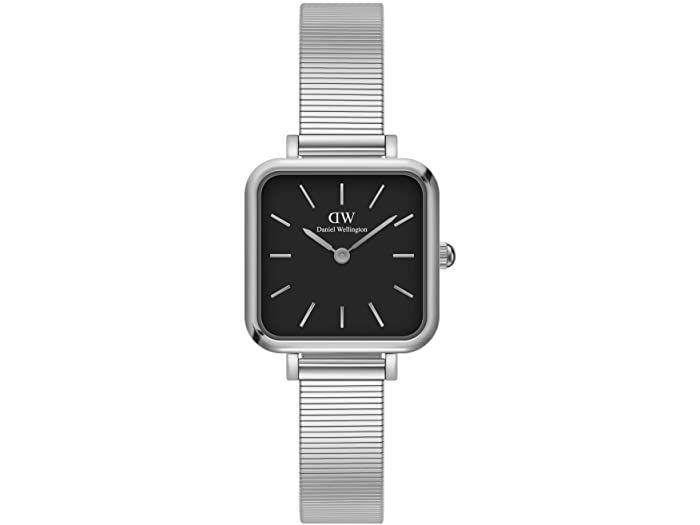 (取寄)ダニエルウェリントンミリスタジオメッシュウォッチDanielWellington22x22mmQuadroStudioMeshWatchSilver/Black