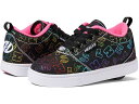 (取寄) ヒーリーズ ガールズ プロ 20 プリンツ スニーカー (リトル キッド/ビッグ キッズ/アダルト) Heelys girls Heelys Heelys Pro 20 Prints Sneakers (Little Kid/Big Kid/Adult) Black/Rainbow/Pink