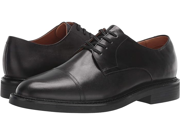 (取寄) ラルフローレン メンズ アシャー キャップ トゥ Polo Ralph Lauren men Asher Cap Toe Black Calf Leather