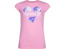 (取寄) ハーレー キッズ ガールズ スプリット ハート (ビッグ キッズ) Hurley Kids girls Hurley Kids Split Heart (Big Kids) Pink Flamingo Heather