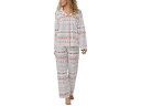 (取寄) ベッドヘッドパジャマズ レディース ロング スリーブ クラシック Pj セット Bedhead PJs women Bedhead PJs Long Sleeve Classic PJ Set Alpine Fair Isle