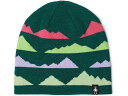 (取寄) スマートウール キッズ キッズ マウンテン パターン ビーニー (リトル キッズ/ビッグ キッズ) Smartwool Kids kids Smartwool Kids Mountain Pattern Beanie (Little Kids/Big Kids) Emerald Green Heather