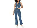 (取寄) ショウ ミー ユア ムームー レディース ジャクソンビル クロップド ジャンプスーツ Show Me Your Mumu women Show Me Your Mumu Jacksonville Cropped Jumpsuit Lunar Blue