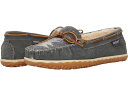 () ~lgJ fB[X eBA Minnetonka women Minnetonka Tilia Grey Suede/Fabric